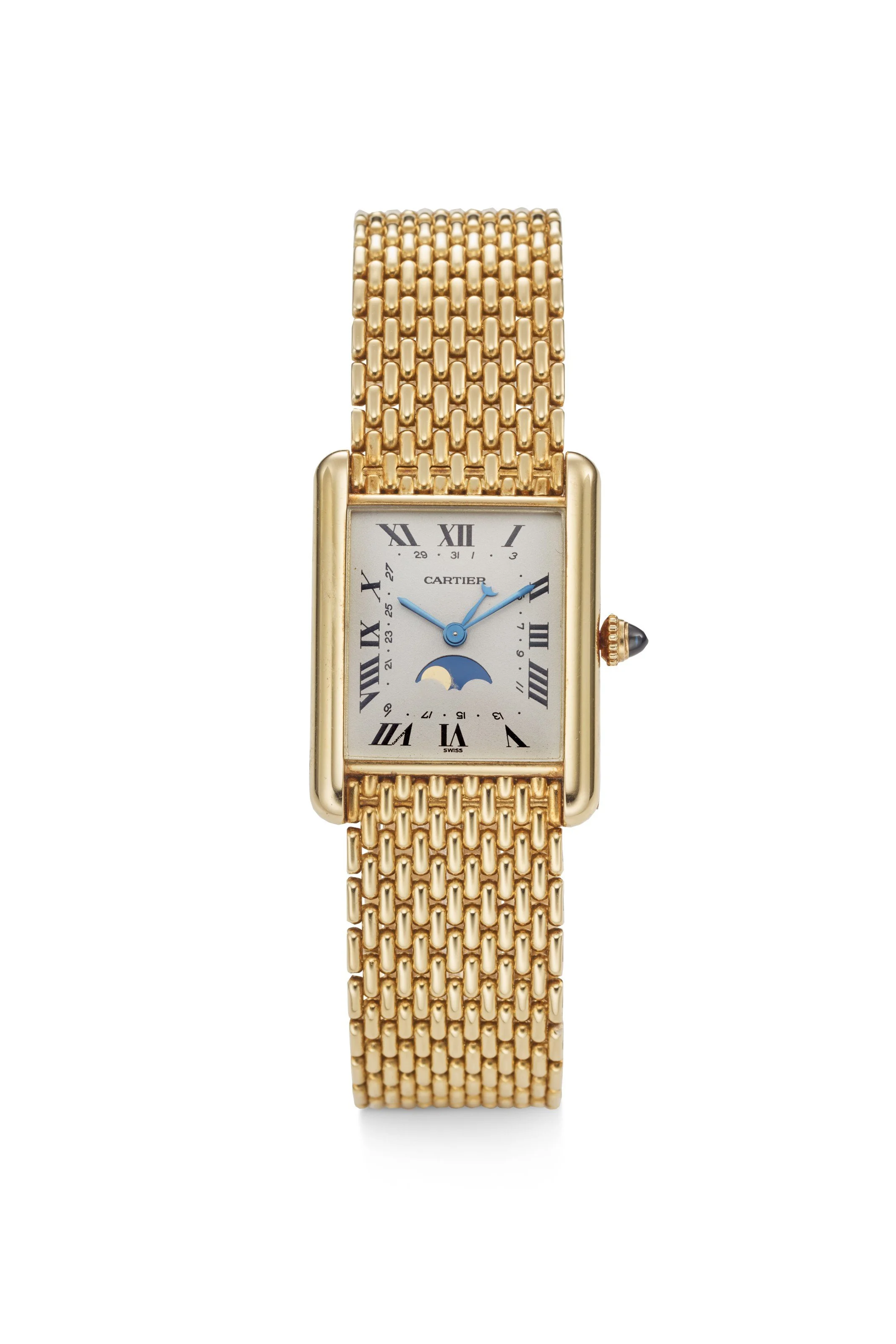 Cartier quartz 18k swiss 2025 made